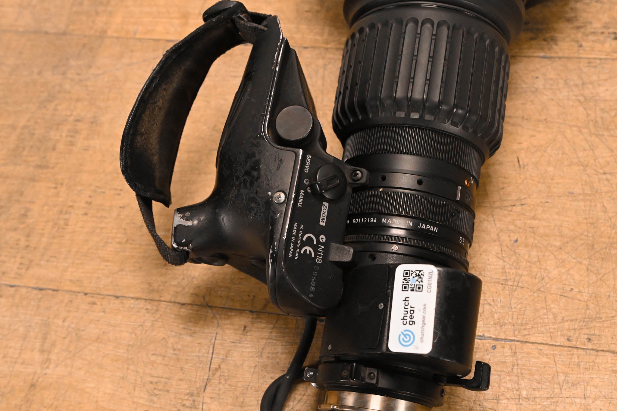 Canon YJ12x6.5B4 IRS-A SX12 Broadcast Zoom Lens