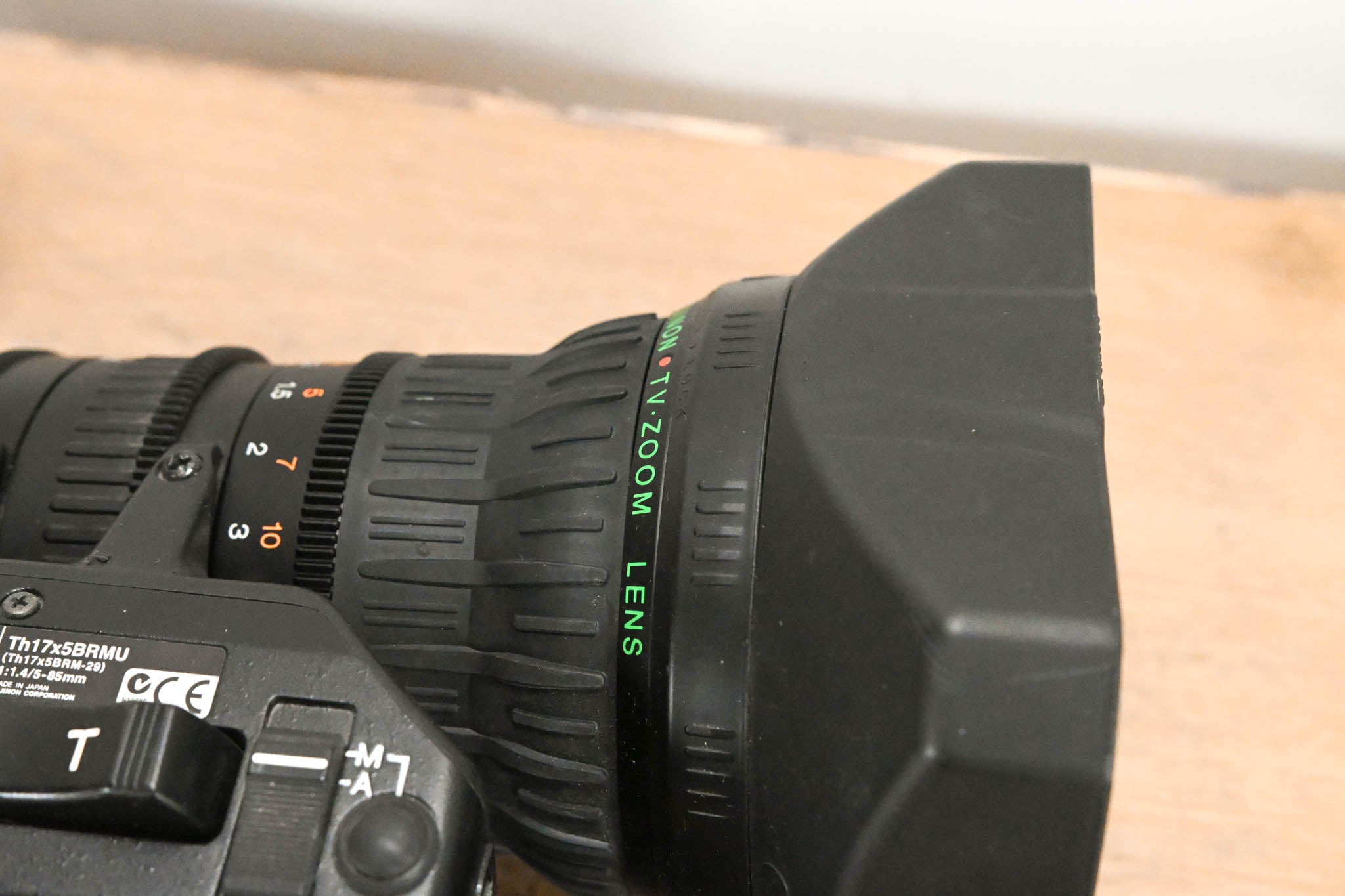 Fujinon Th17x5BRMU Broadcast Zoom Lens - 1:1.4/5-85mm