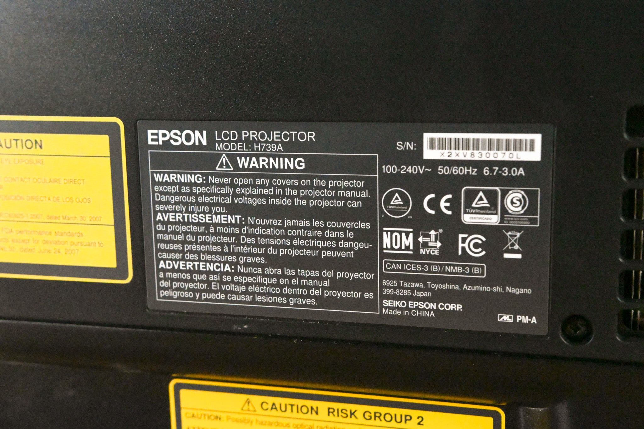 Epson Pro L1405U 8,000-Lumen Laser WUXGA 3LCD Projector w/ Lens