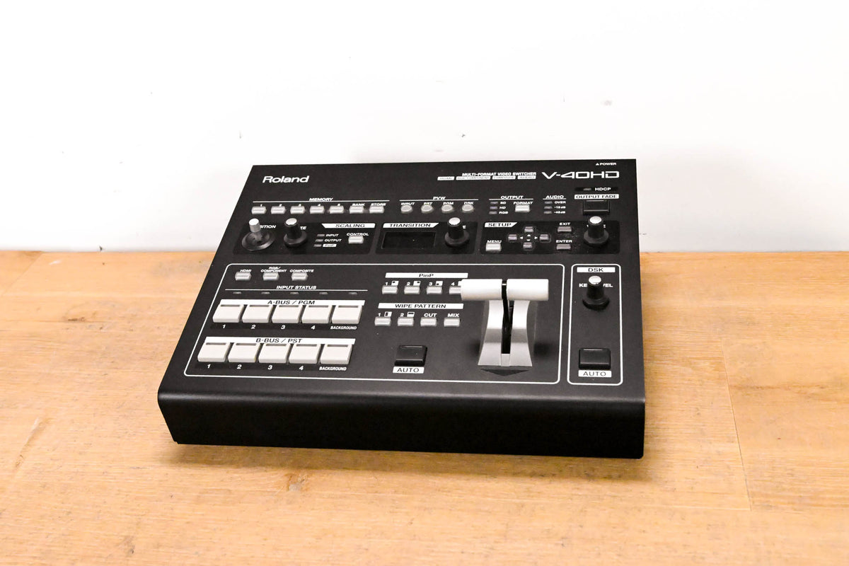 Roland V-40HD Multi-Format Video Switcher (NO POWER SUPPLY)
