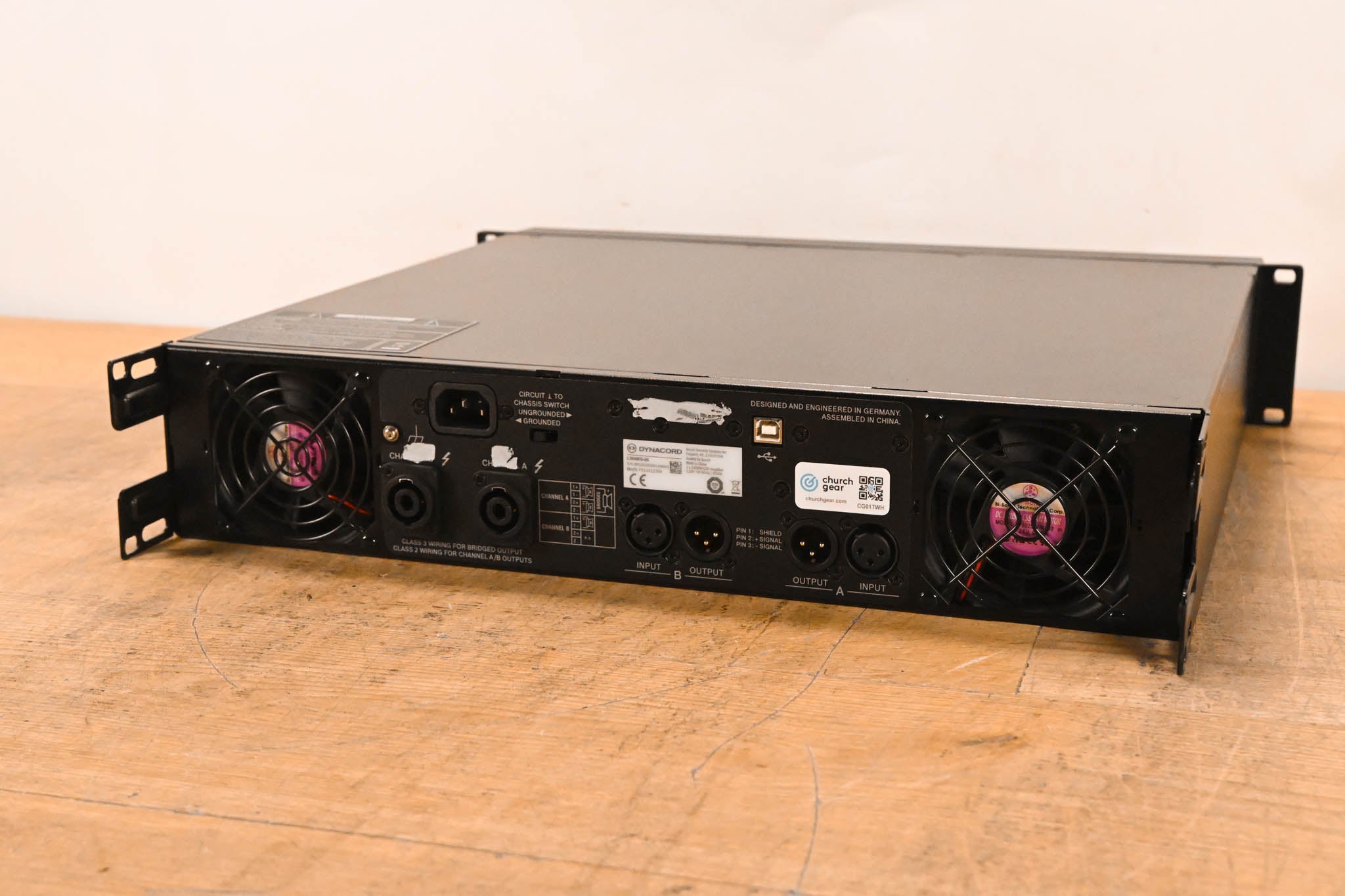 Dynacord L3600FD 2-Channel Power Amplifier with DSP