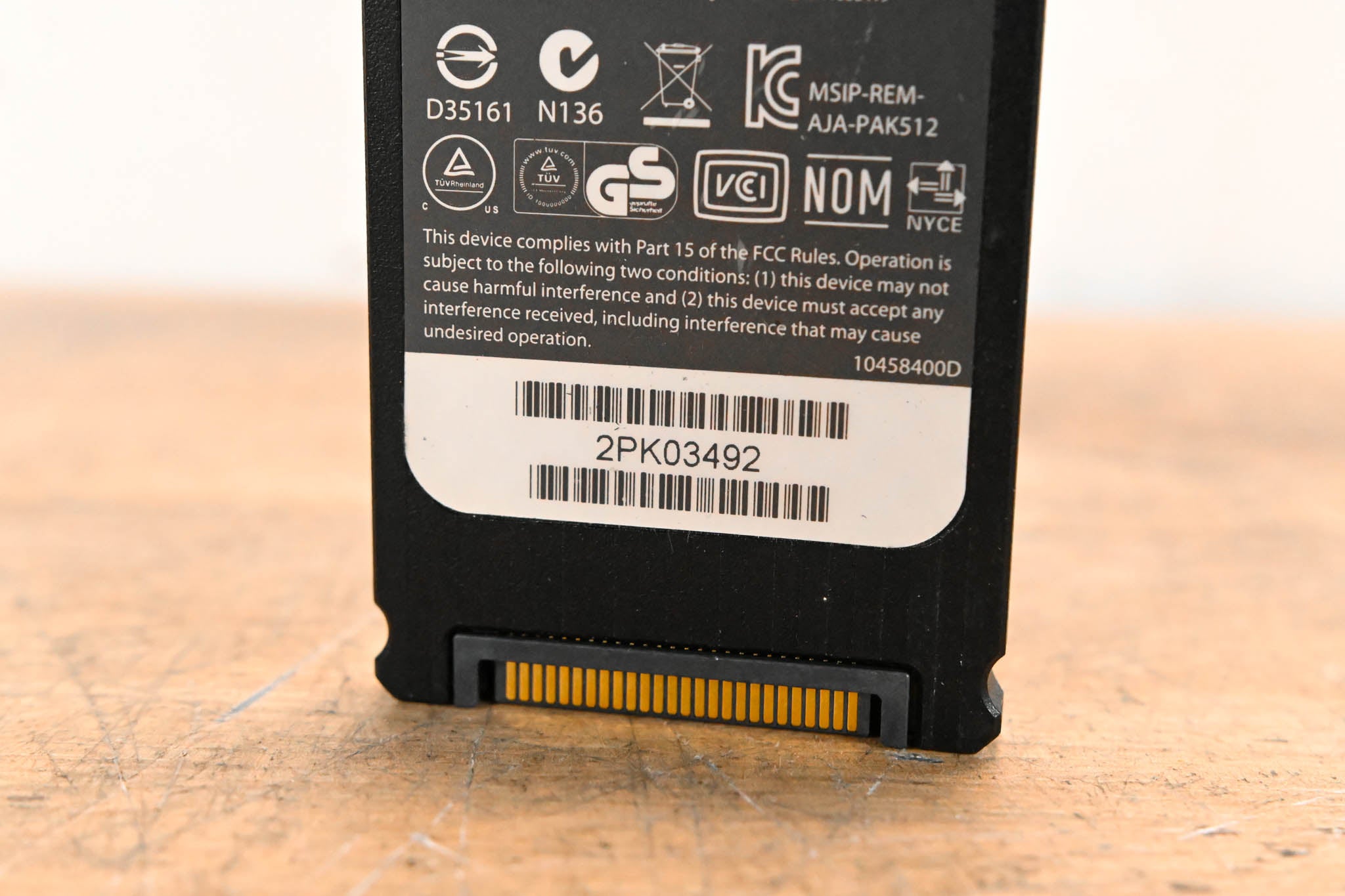 AJA PAK512 SSD Module for Ki Pro Systems