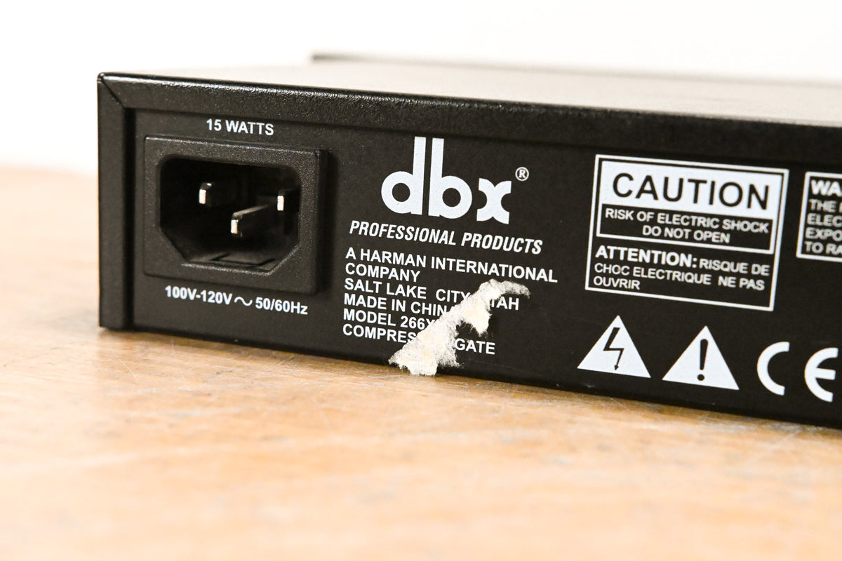 dbx 266XL 2-Channel Compressor/Gate