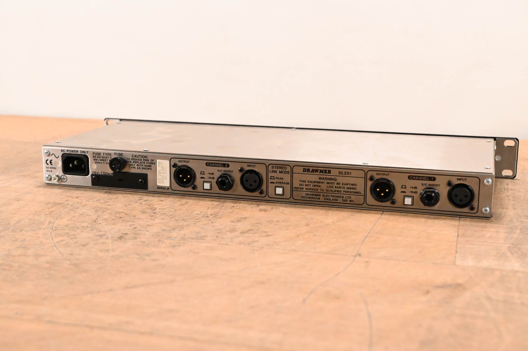 Drawmer DL251 2-Channel Spectral Compressor