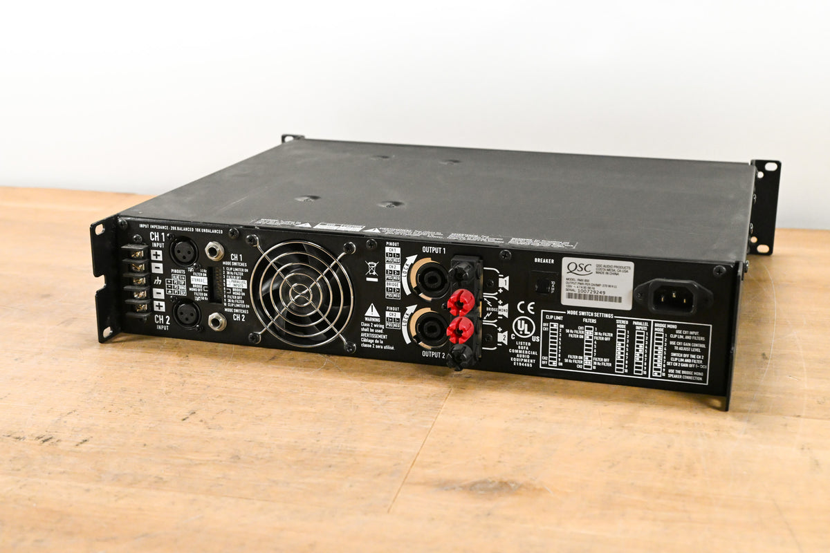 QSC RMX850 2-Channel Power Amplifier