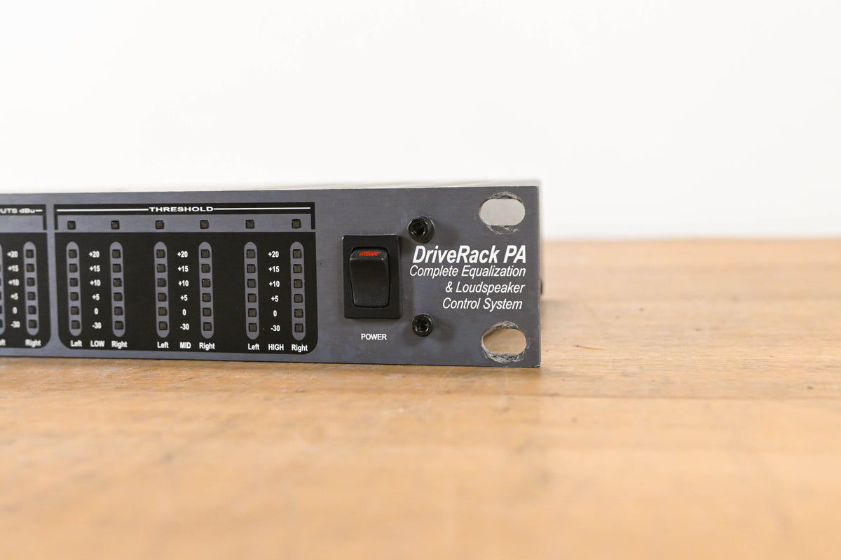 dbx DriveRack PA Complete Equalization and Loudspeaker Control System