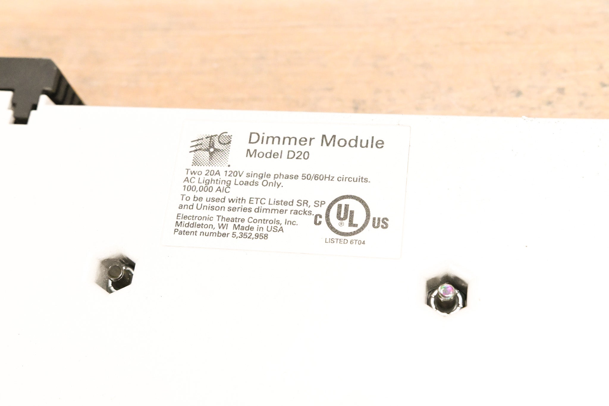 ETC D20 Dual 20A Dimmer Module (Pack of 4)
