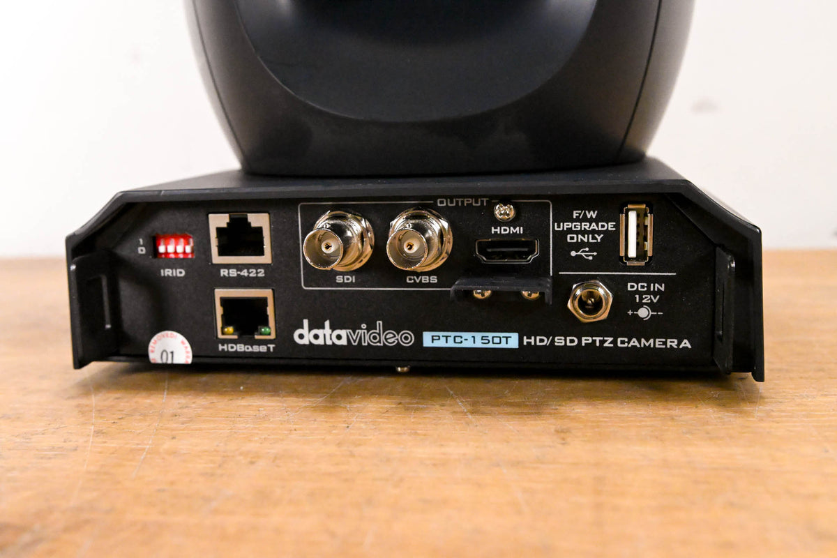 Datavideo PTC-150T HD/SD PTZ Video Camera with HDBaseT (NO POWER SUPPLY)