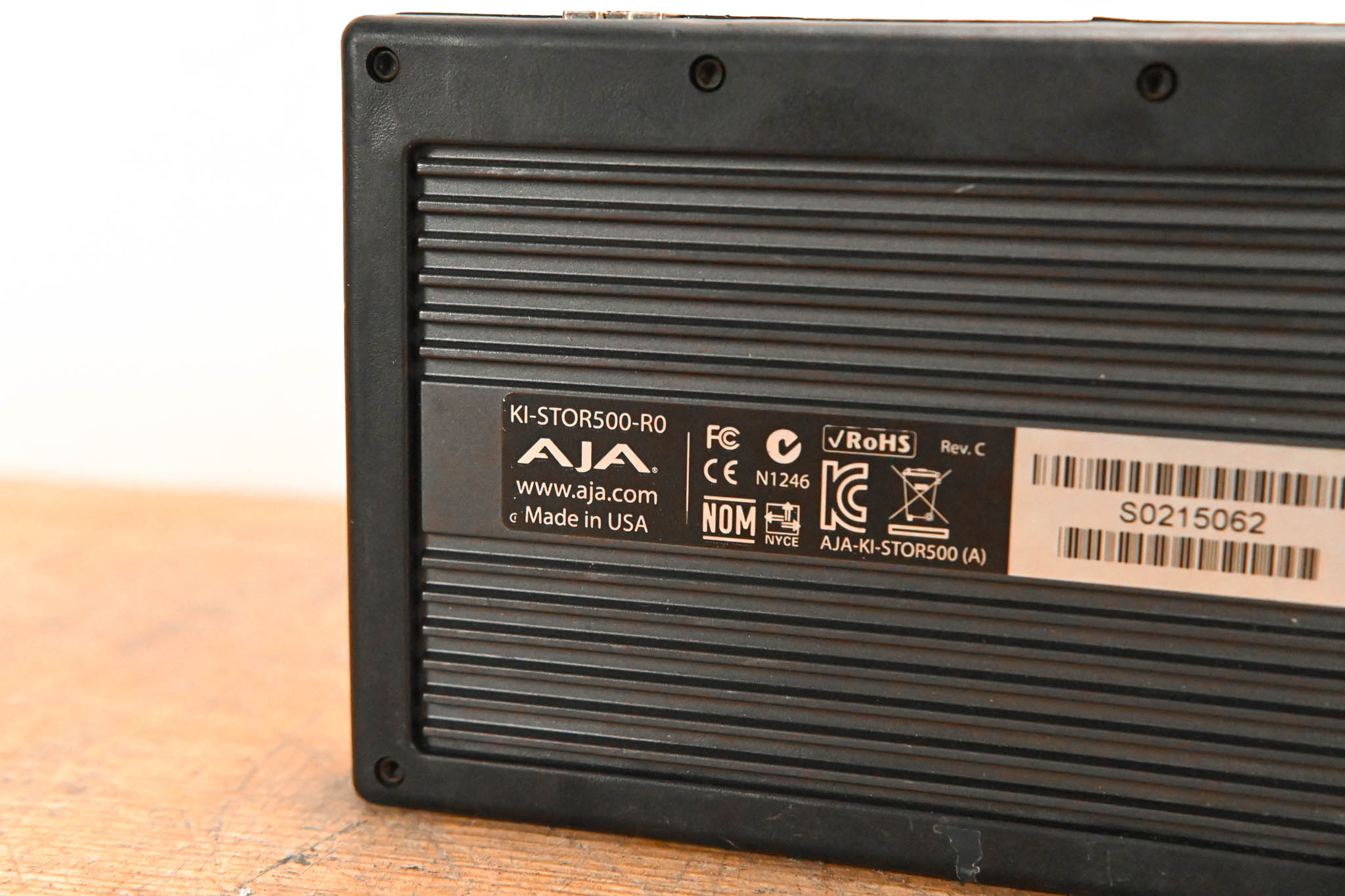 AJA KI-STOR500-R0 500GB KiStor Hard Disk Drive for Ki Pro