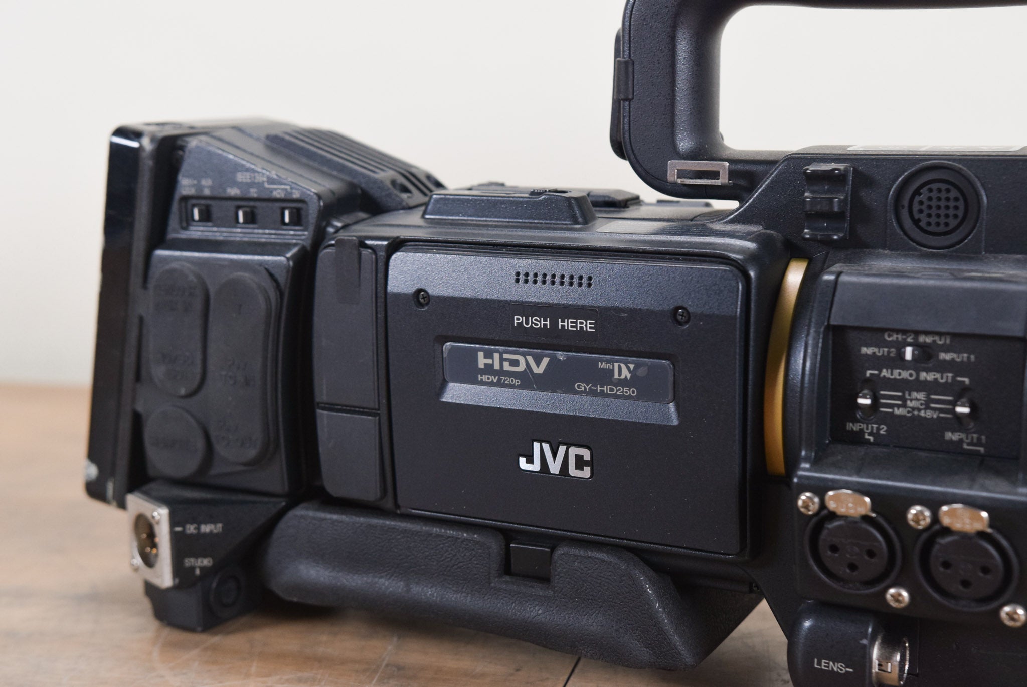 JVC GY-HD250CHU 1/3" 3-CCD Professional HDV Camcorder