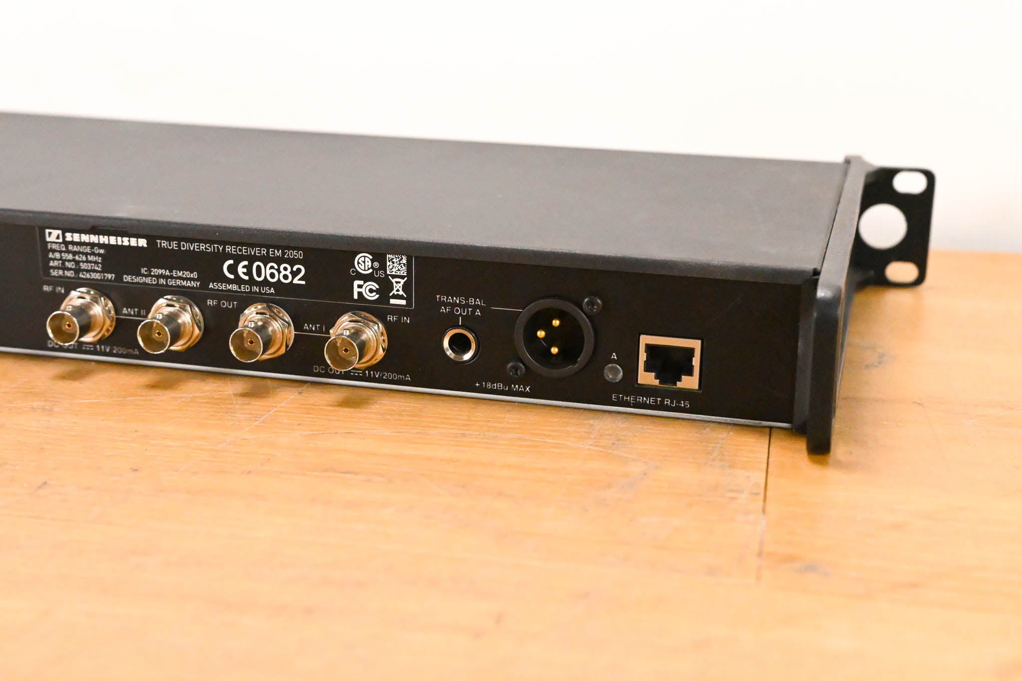 Sennheiser EM 2050 Dual Wireless Receiver - 558-626 MHz