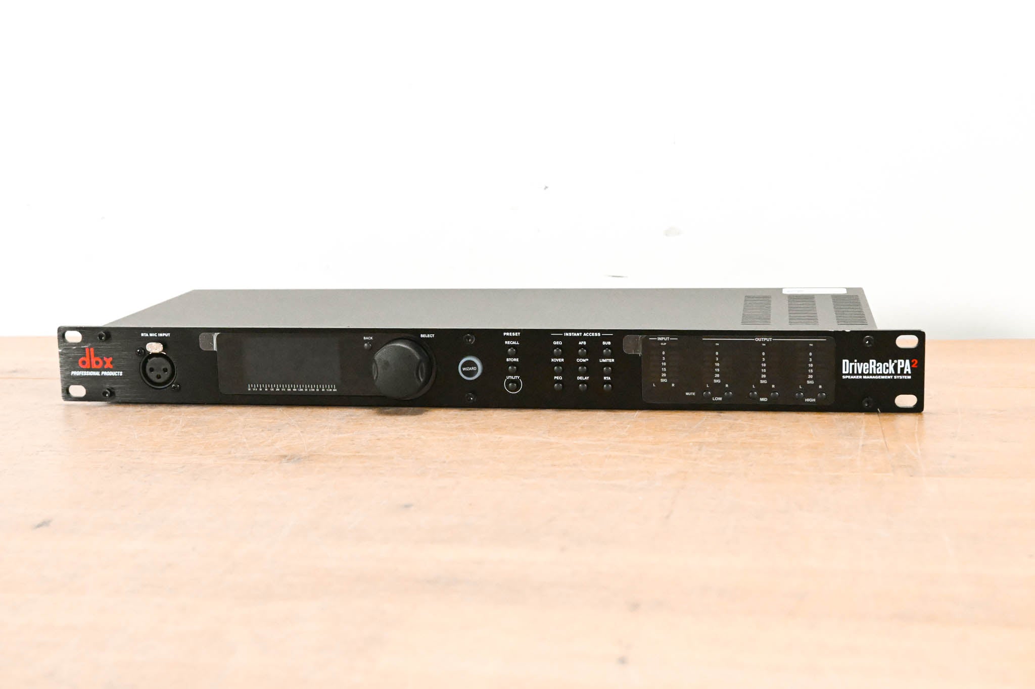 dbx DriveRack PA2 Complete Loudspeaker Management System