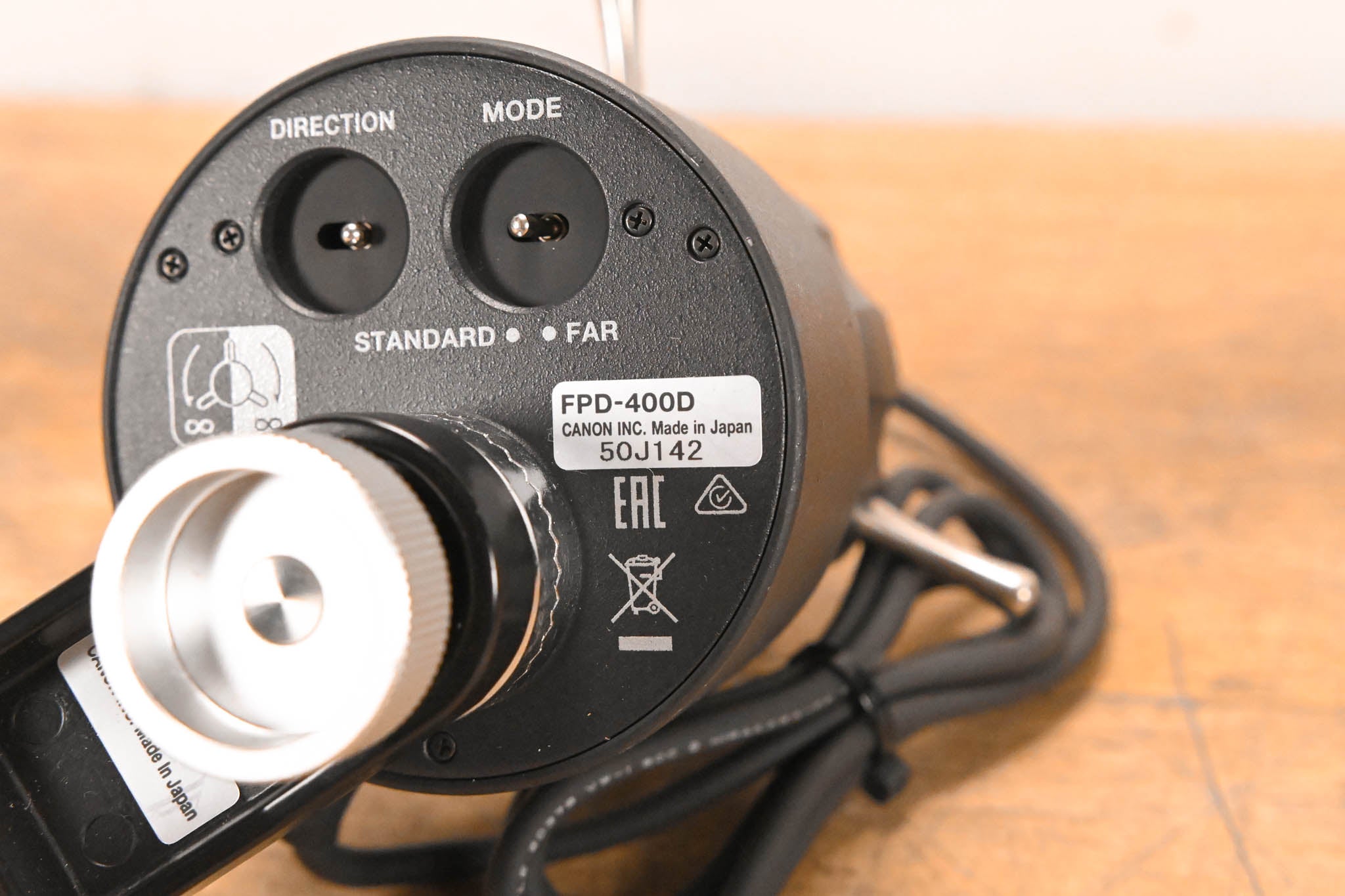 Canon FPD-400D Digital Focus Servo Demand with CR-10 Mount Clamp