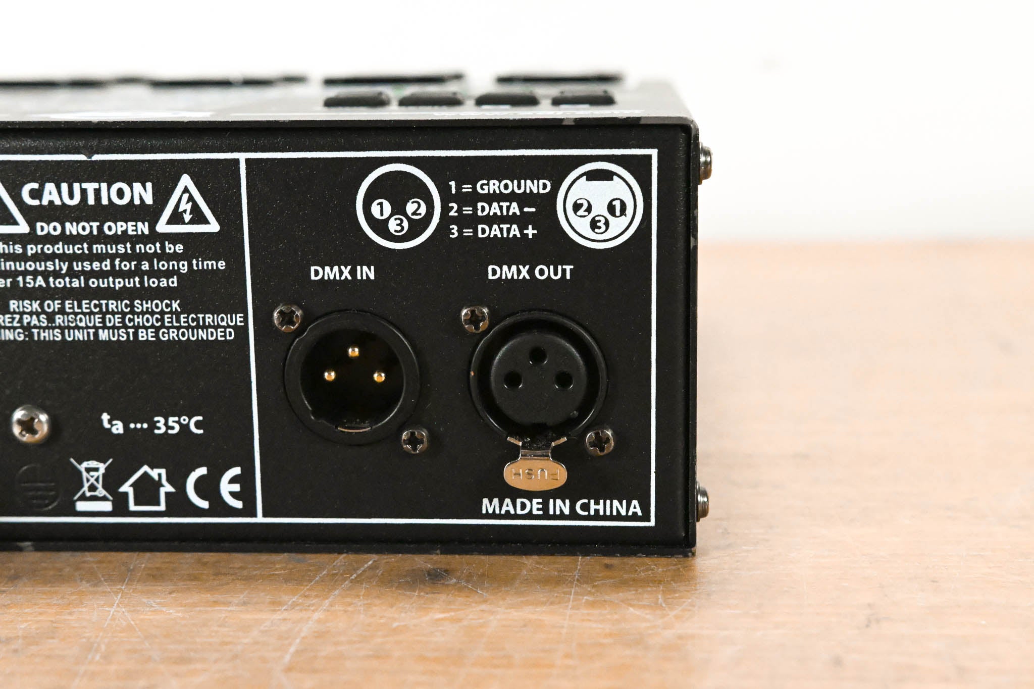 American DJ DP-DMX20L Four-Channel DMX Dimmer Pack