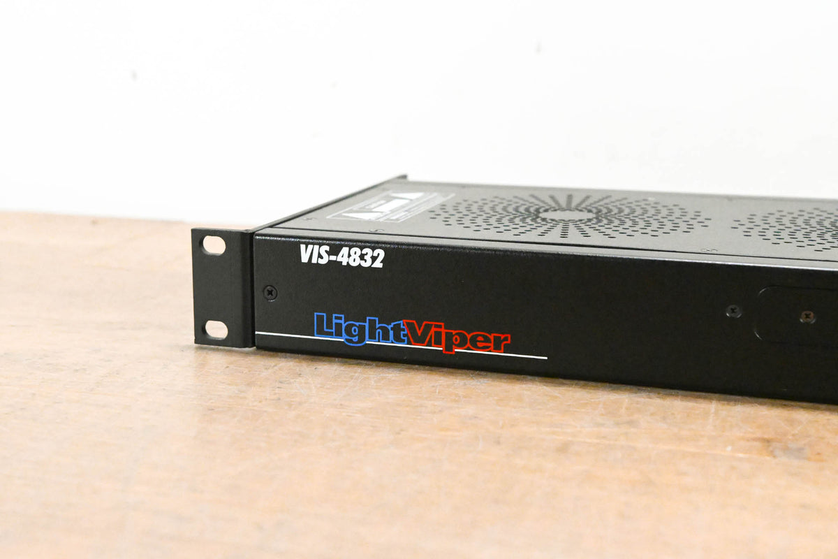 Fiberplex VIS-4832 LightViper 32X8 AES Input Fiber Optic Transport