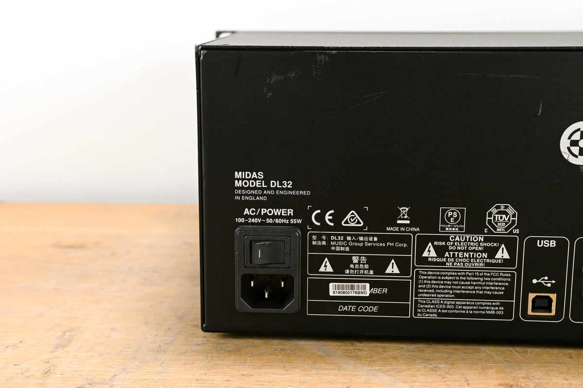 Midas DL32 32-Input, 16-Output Stage Box