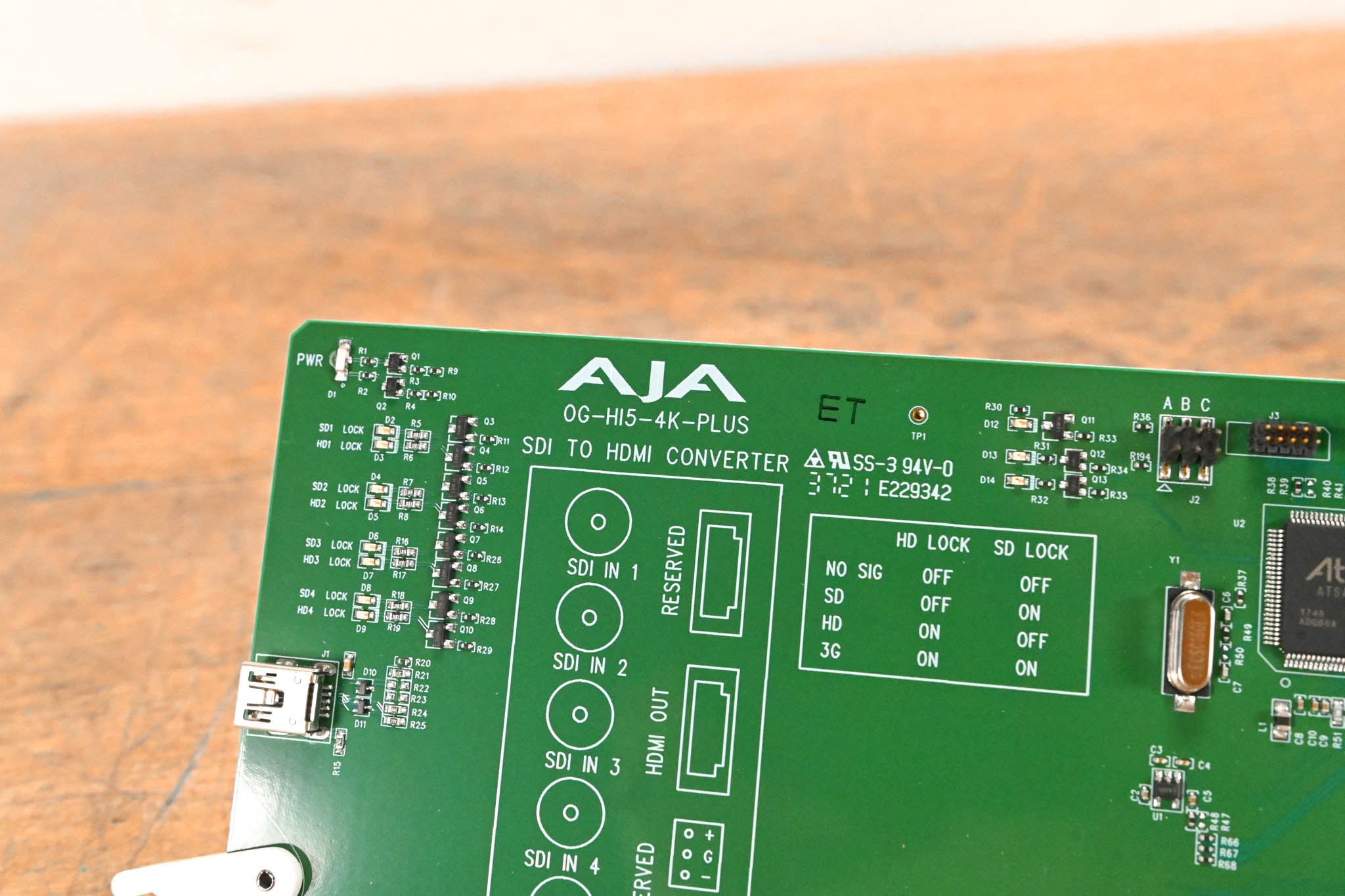 AJA OG-HI5-4K-PLUS openGear SDI to HDMI Converter