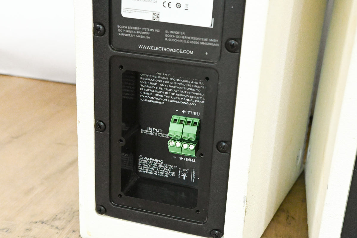 Electro-Voice (EV) EVC-1082-96W 8" Two-Way Passive Loudspeaker (PAIR)