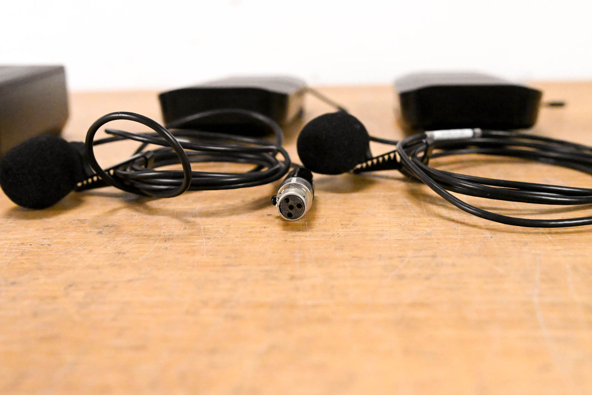 Shure BLX188/CVL Dual Beltpack System w/ two Lav Mics - J10 (NO PSU)
