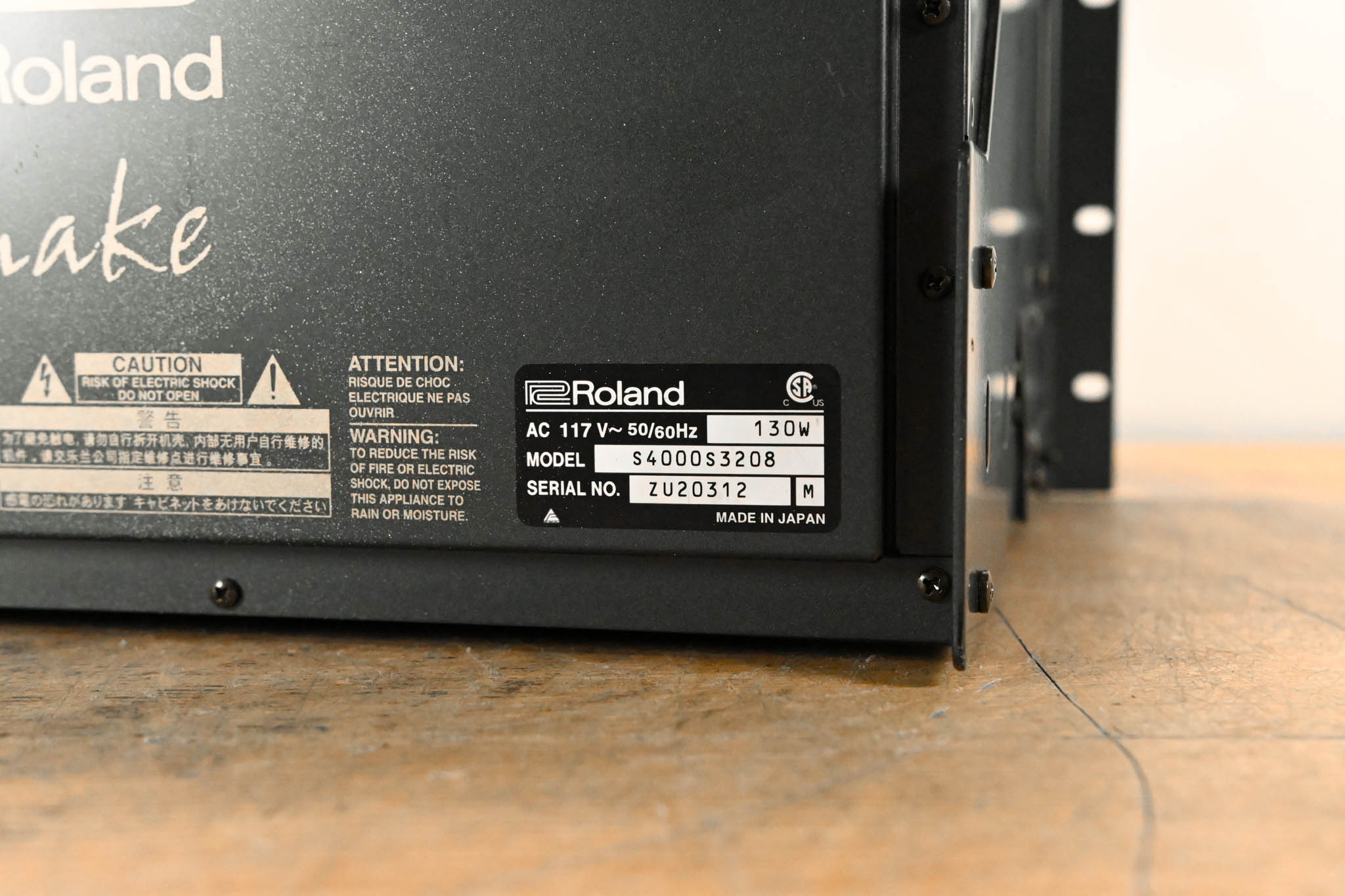 Roland S-4000S-3208 Digital Snake 32x8 Modular Stage Unit