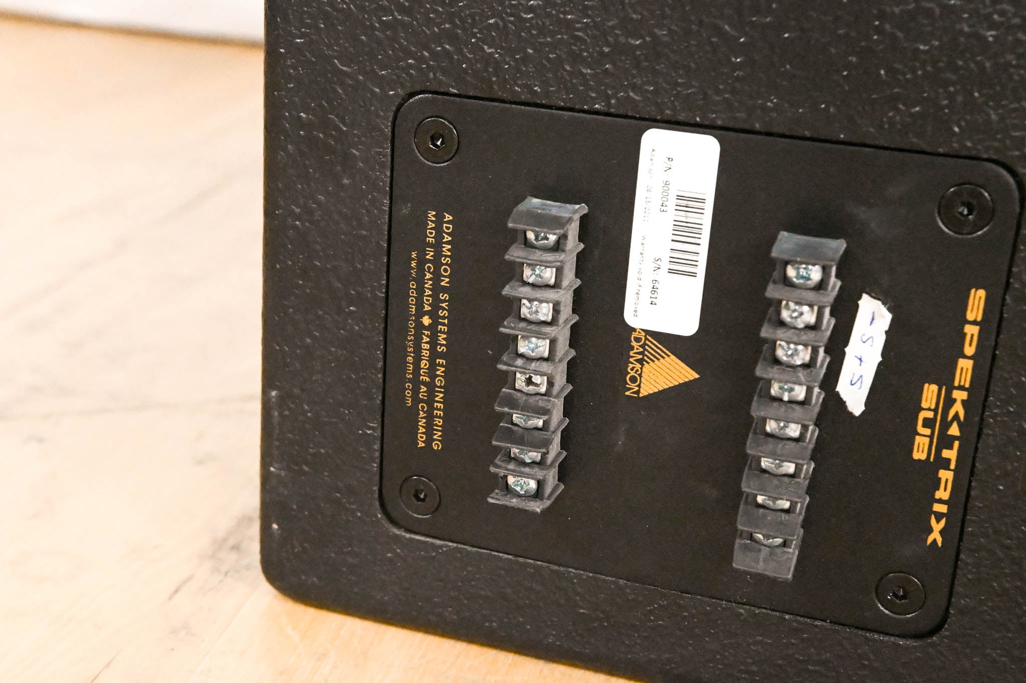 Adamson SpekTrix Sub Dual 18" Compact Sub-Bass Loudspeaker