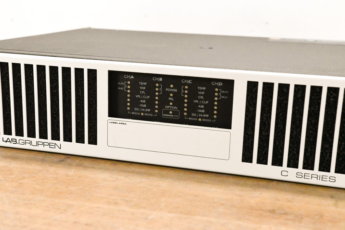 Lab Gruppen C 16:4 1600W Four-Channel Power Amplifier