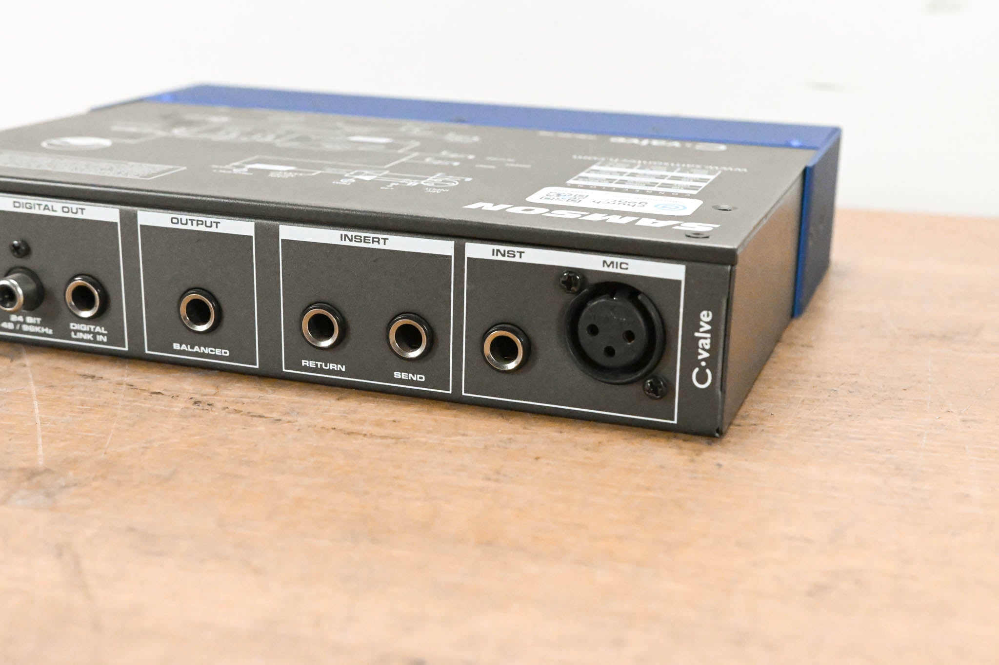 Samson C Valve Tube Microphone Preamp (NO POWER SUPPLY)
