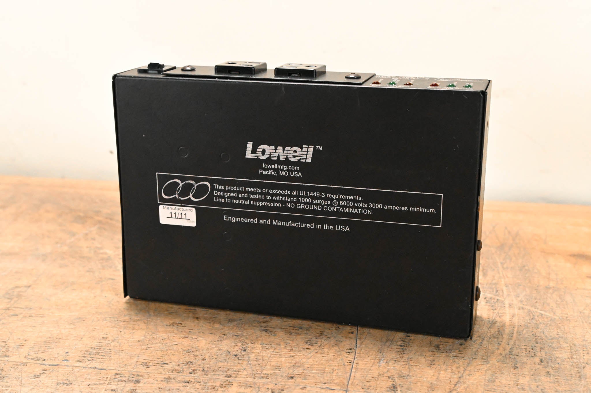 Lowell ACSP-1502-RPC Advanced Multi-Stage Surge Suppressor