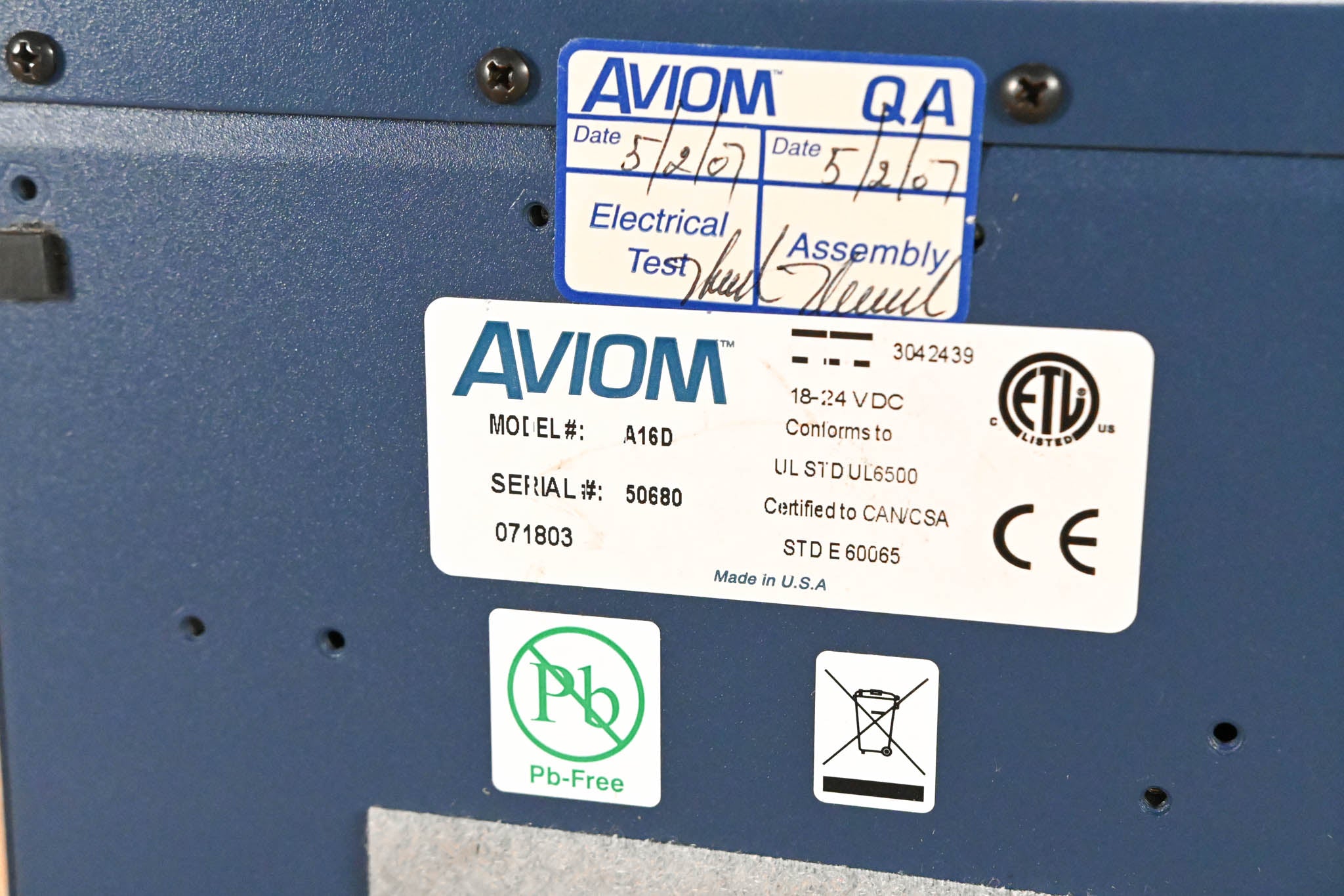 Aviom A-16D A-Net Distributor