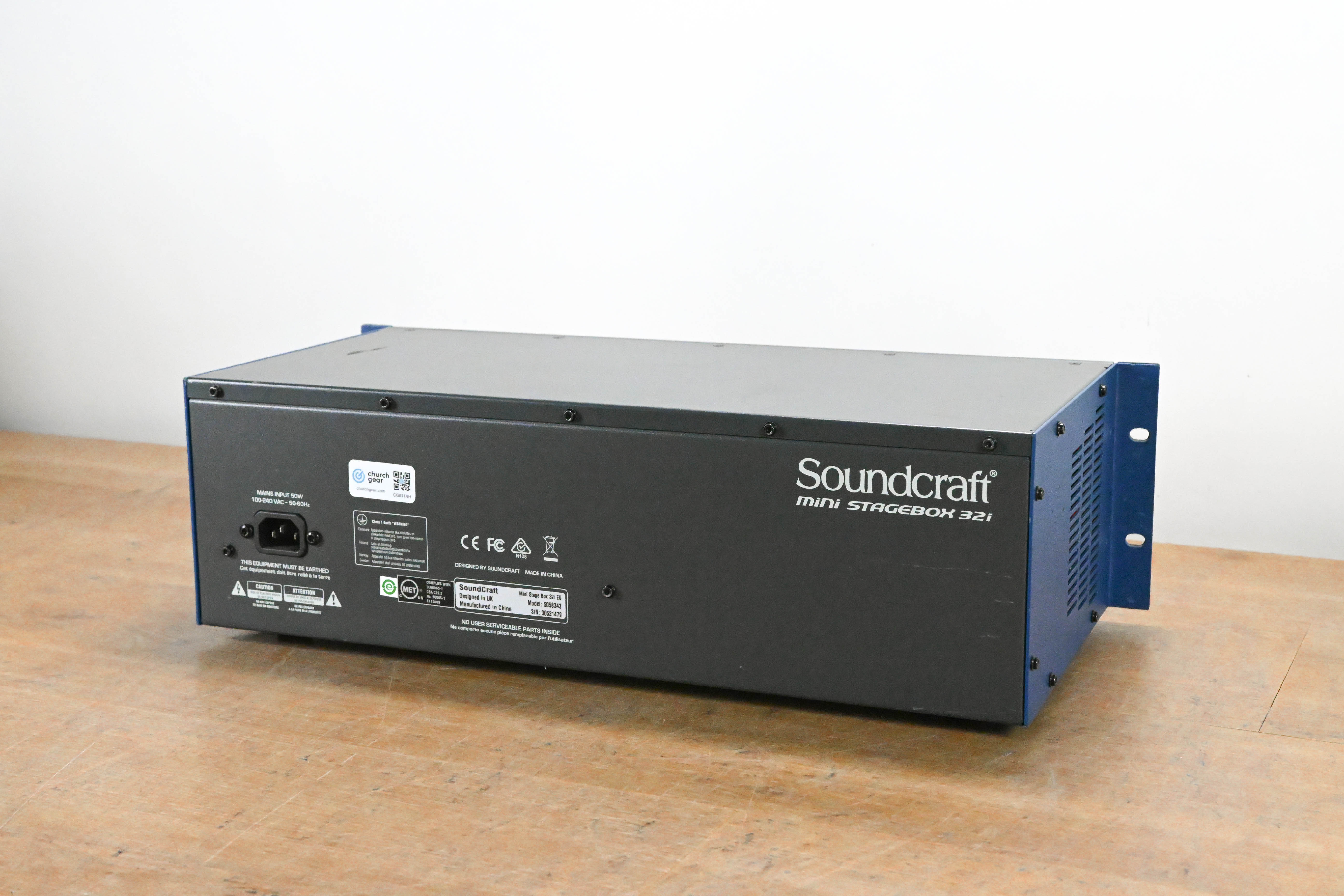 Soundcraft Mini Stagebox 32i EU 32-Channel Digital Stage Box