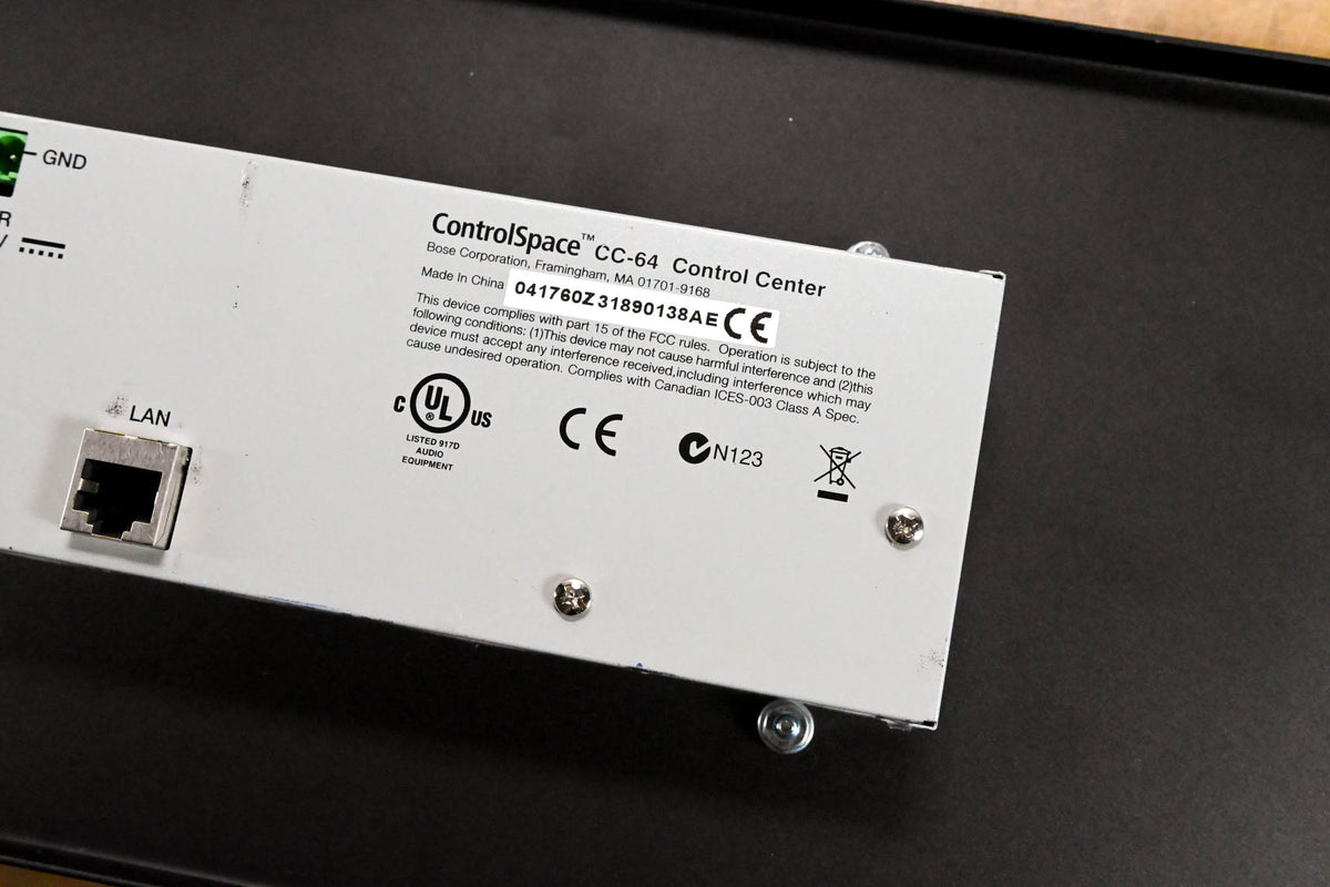 Bose ControlSpace CC-64 Control Center (NO POWER SUPPLY)