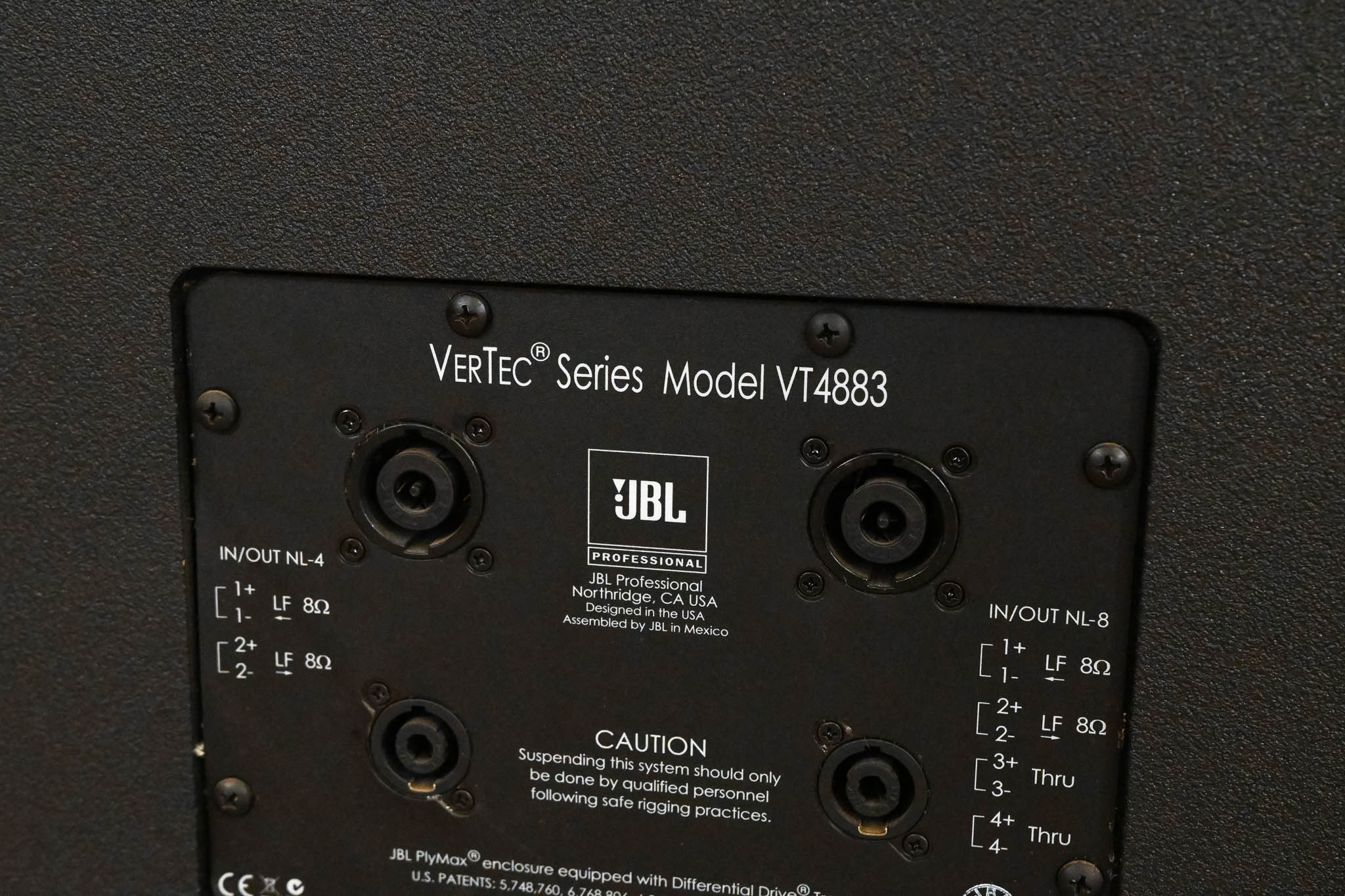 JBL VT4883 Subcompact Dual 12" Cardioid-Arrayable Subwoofer