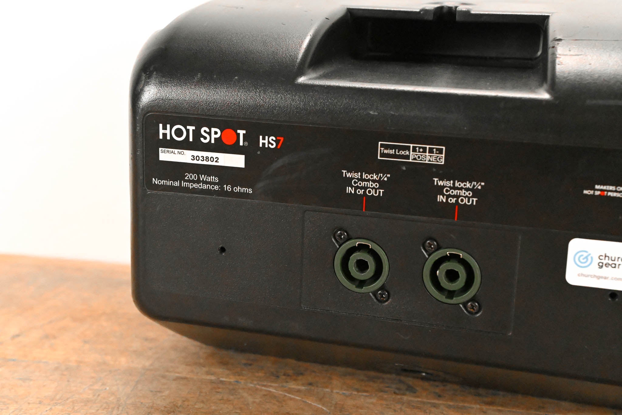 Galaxy Audio HS7 Hot Spot 5" Passive Personal Monitor Speaker