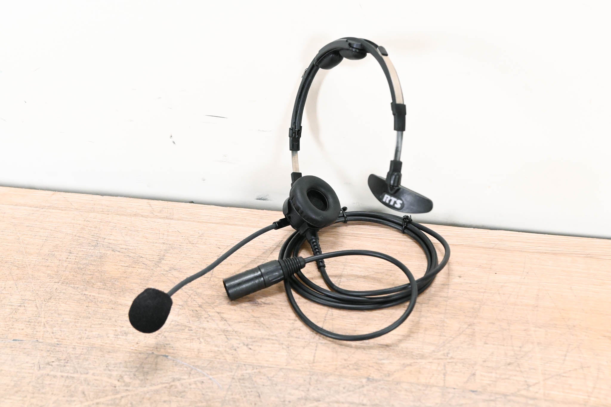 RTS LH-300-DM-A4M Single-Sided Microphone Headset