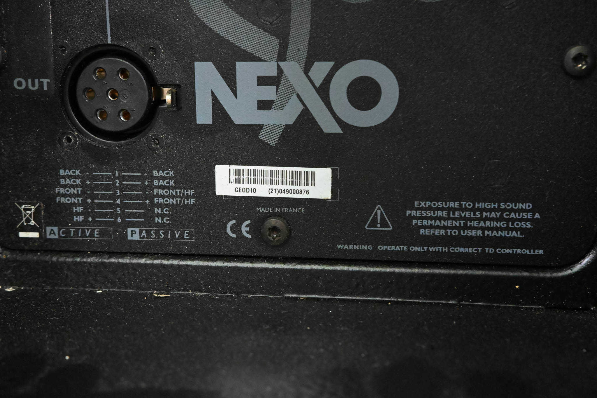 NEXO GEO D10 3-Way Vertical Array Module (PAIR)