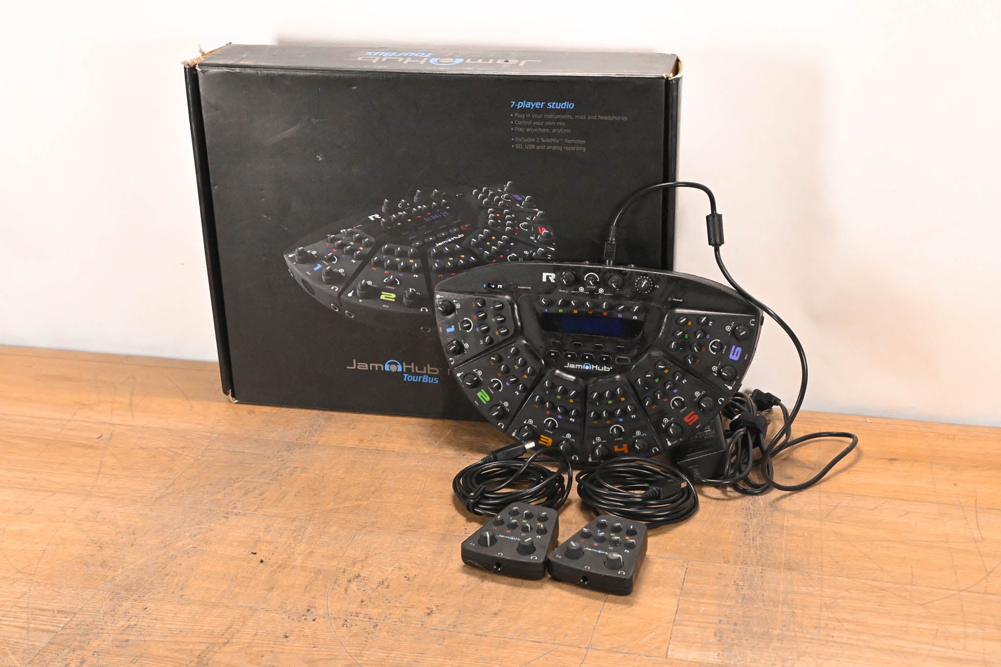 JamHub Tourbus 7-Section Silent Rehearsal Studio System w/ Recording