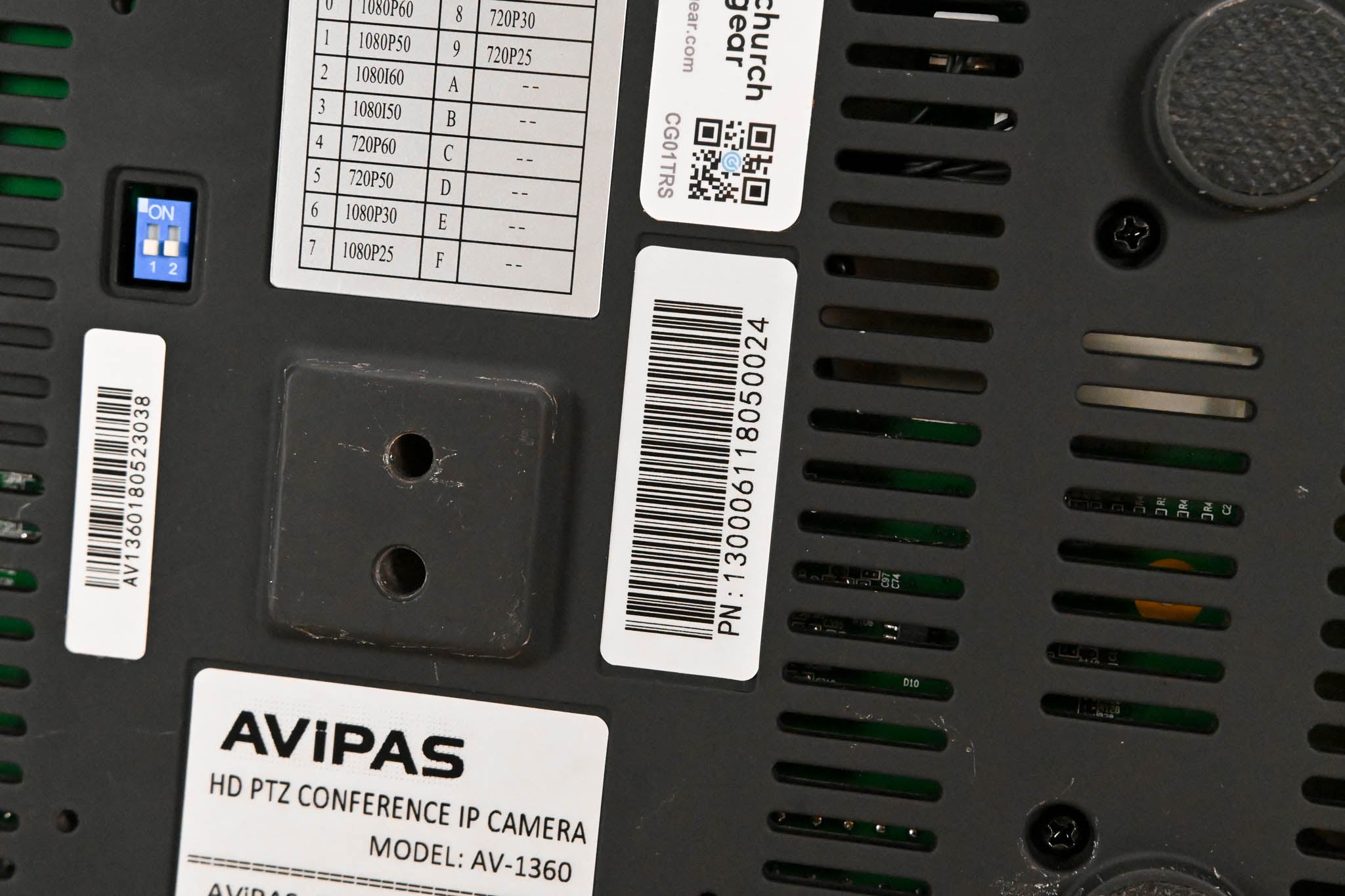 Avipas AV-1360 20x SDI/HDMI PTZ Camera (NO POWER SUPPLY)