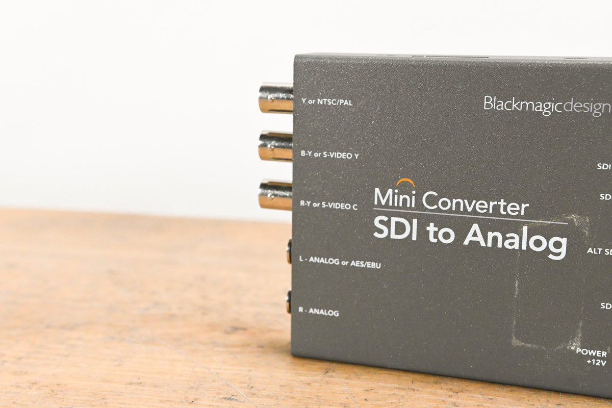 Blackmagic Design Mini Converter SDI to Analog (NO POWER SUPPLY)