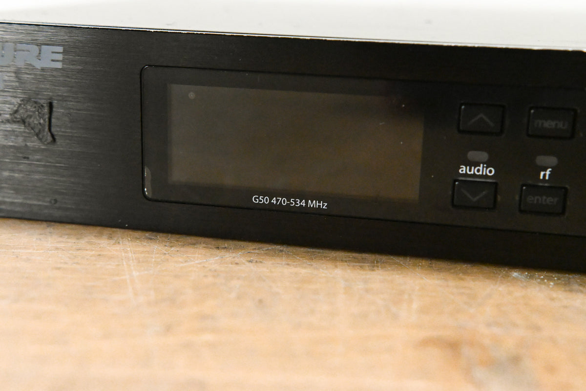 Shure QLXD24/KSM9HS Digital Handheld Wireless System - G50 Band (NO PSU)