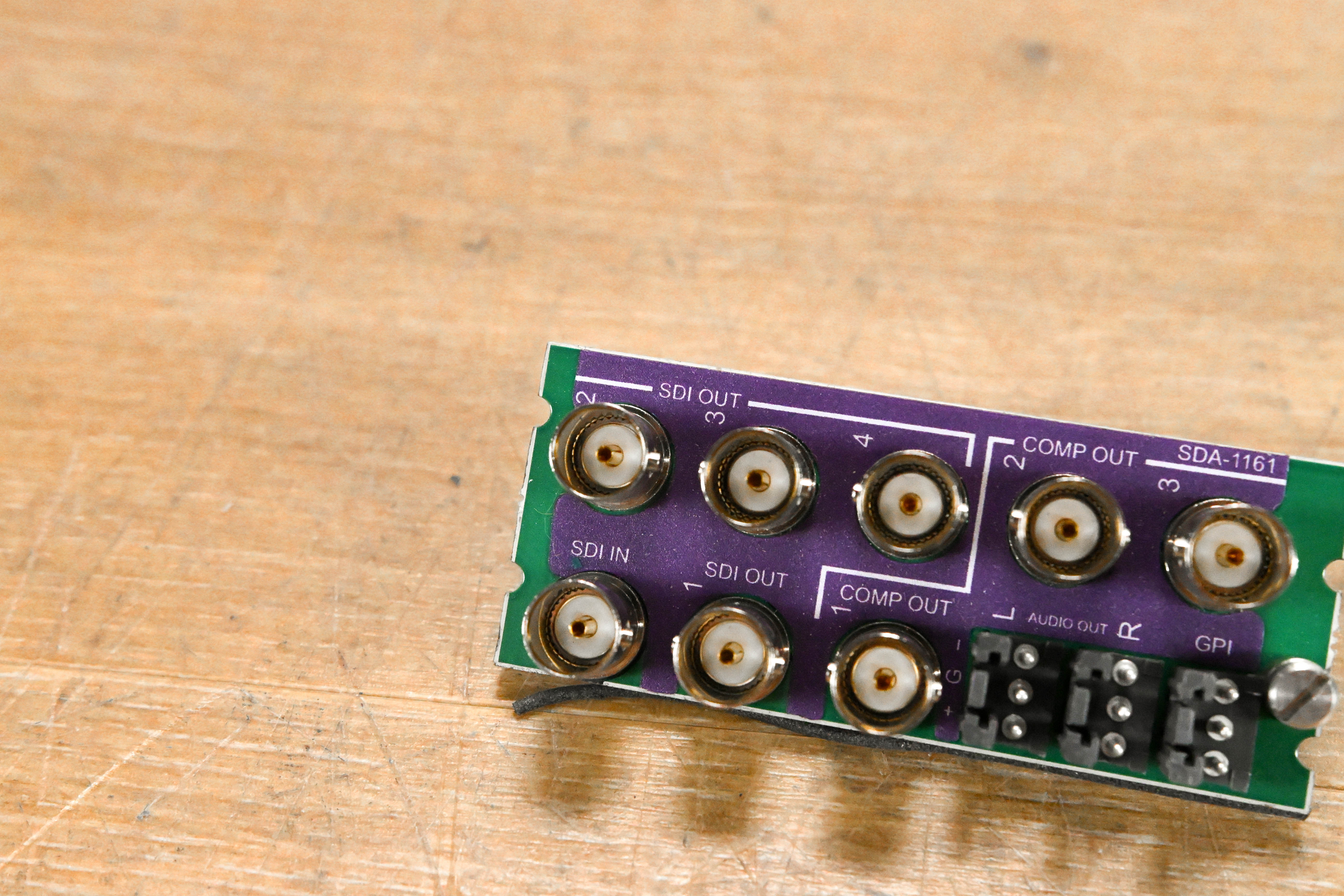 Miranda SDA-1161 Rear I/O Module for Densité Frame