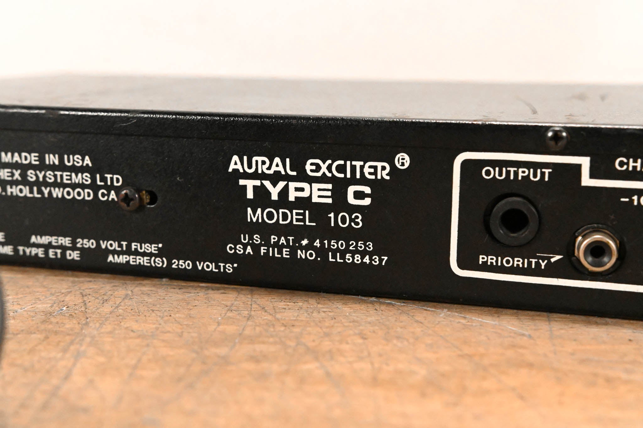 Aphex Aural Exciter Type C Model 103