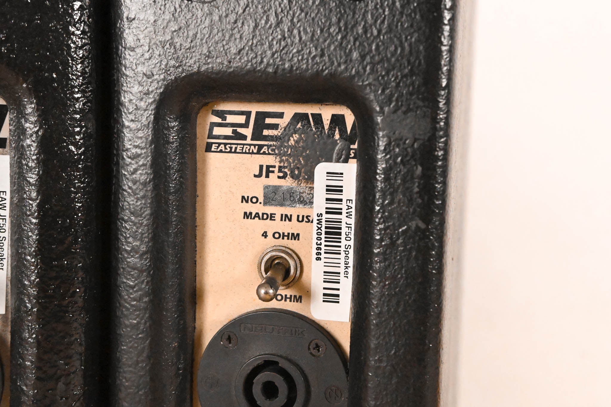 EAW JF50s Compact 2-Way Full Range Passive Loudspeaker (PAIR)