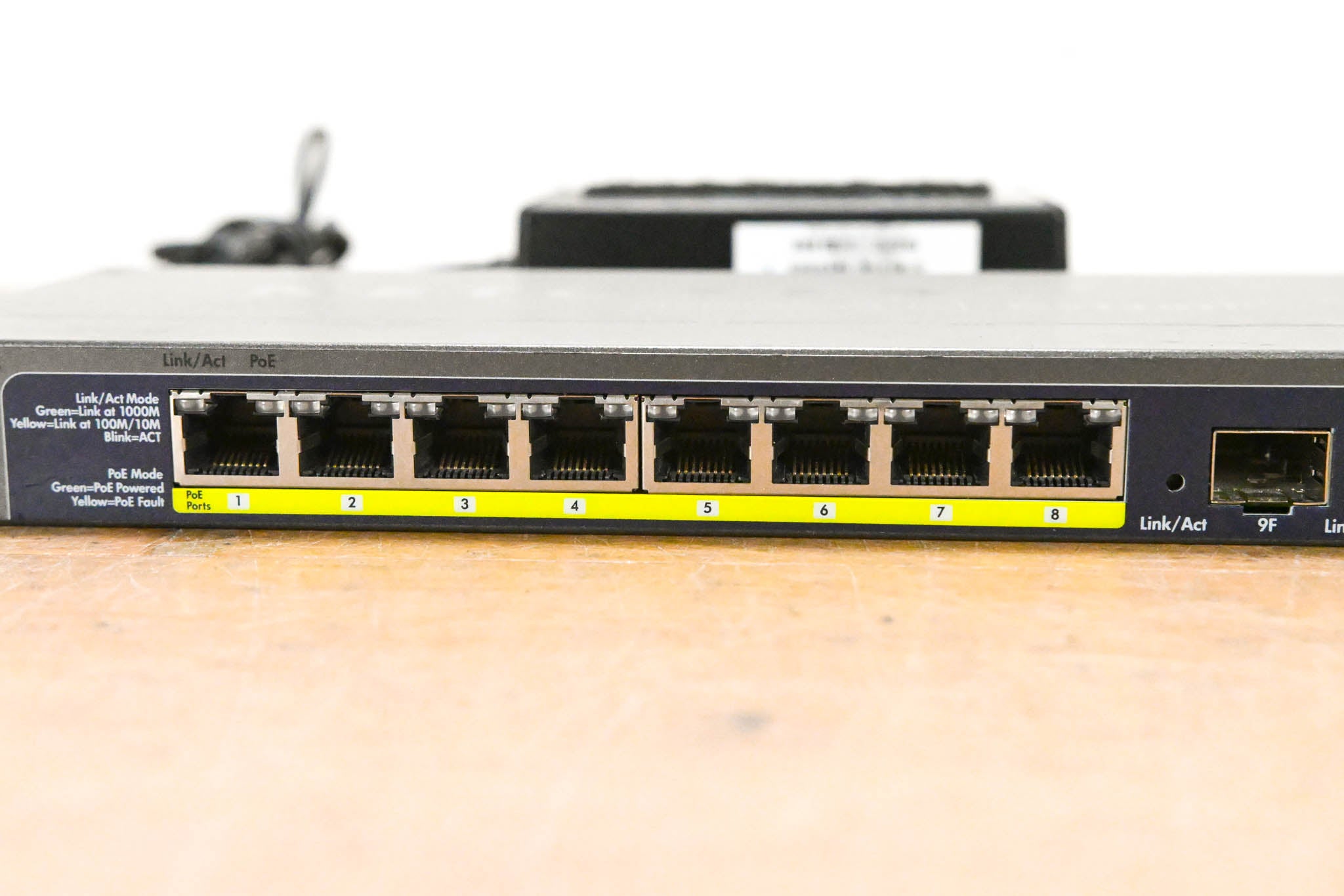 NETGEAR ProSAFE GS110TP v2 8-Port Gigabit PoE Managed Switch w/ SFP