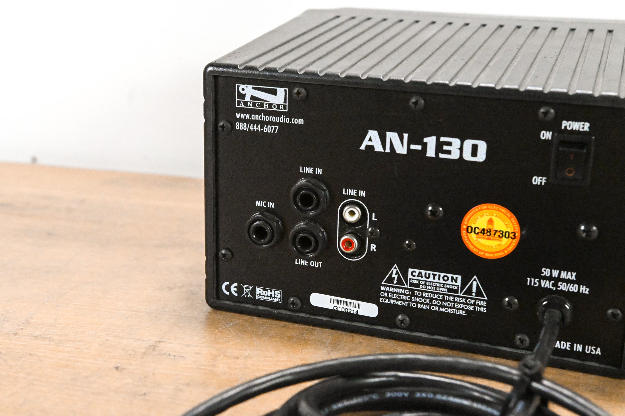 Anchor Audio AN-130 Speaker Monitor