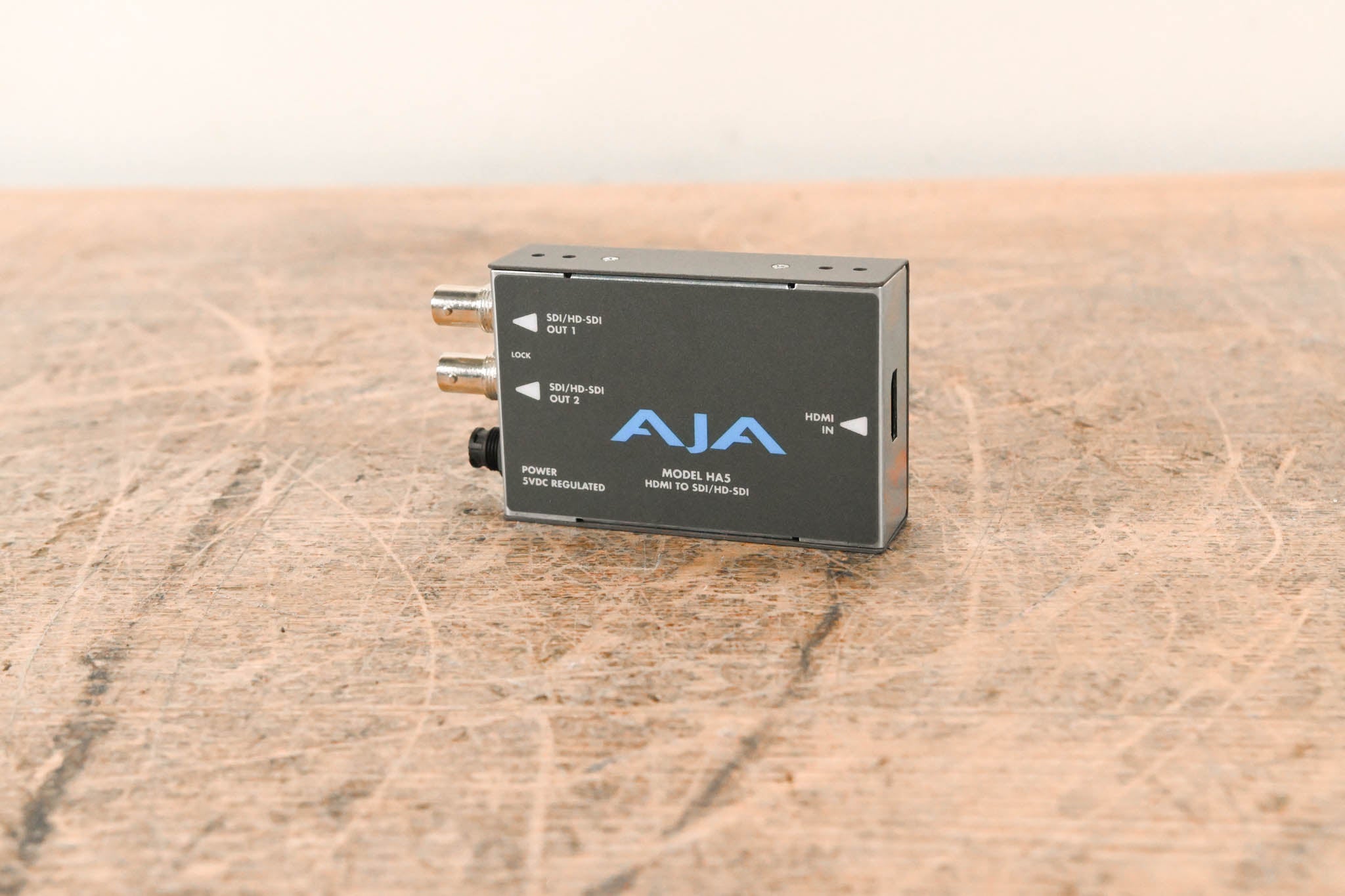 AJA HA5 HDMI to SD/HD-SDI Video and Audio Converter (NO POWER SUPPLY)