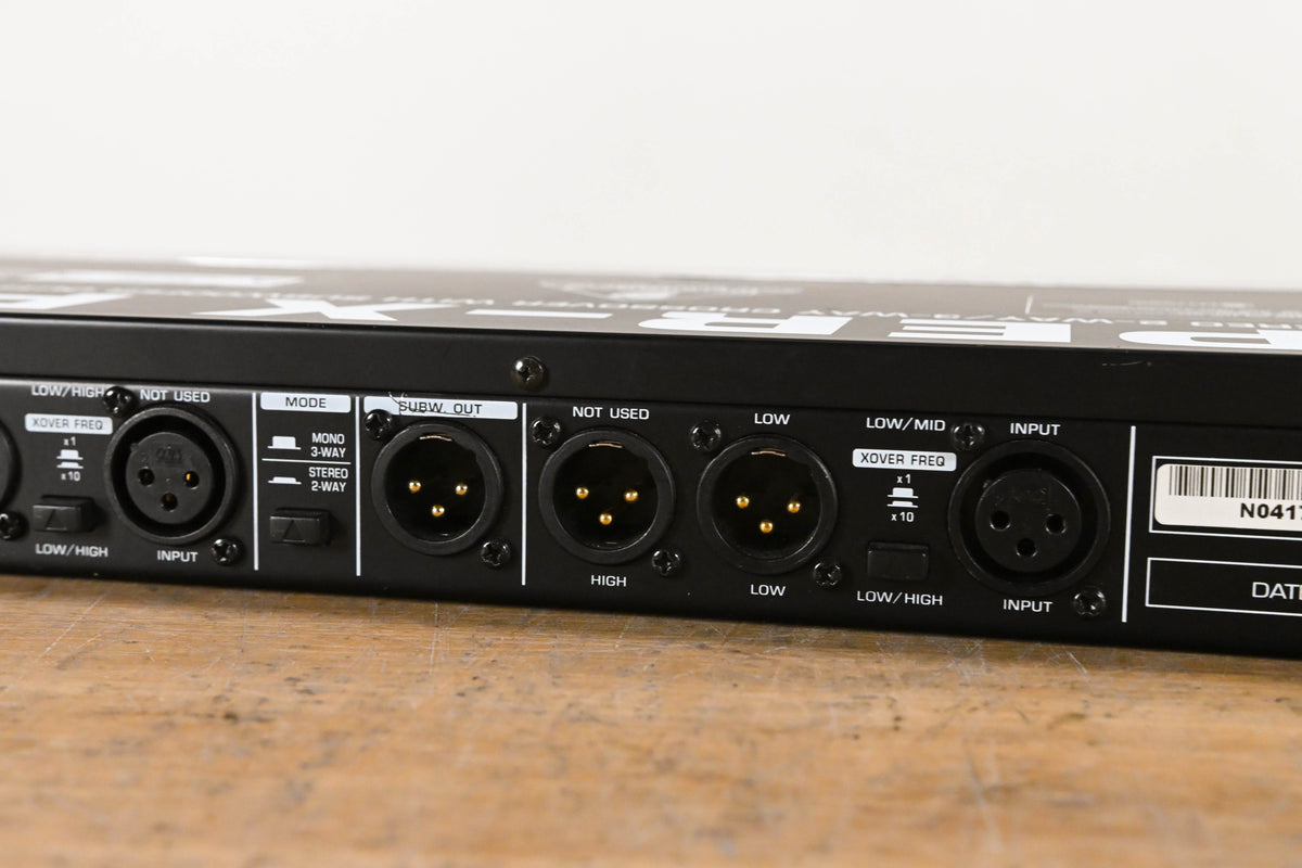 Behringer SUPER-X PRO CX2310 Stereo 2-Way/Mono 3-Way Crossover