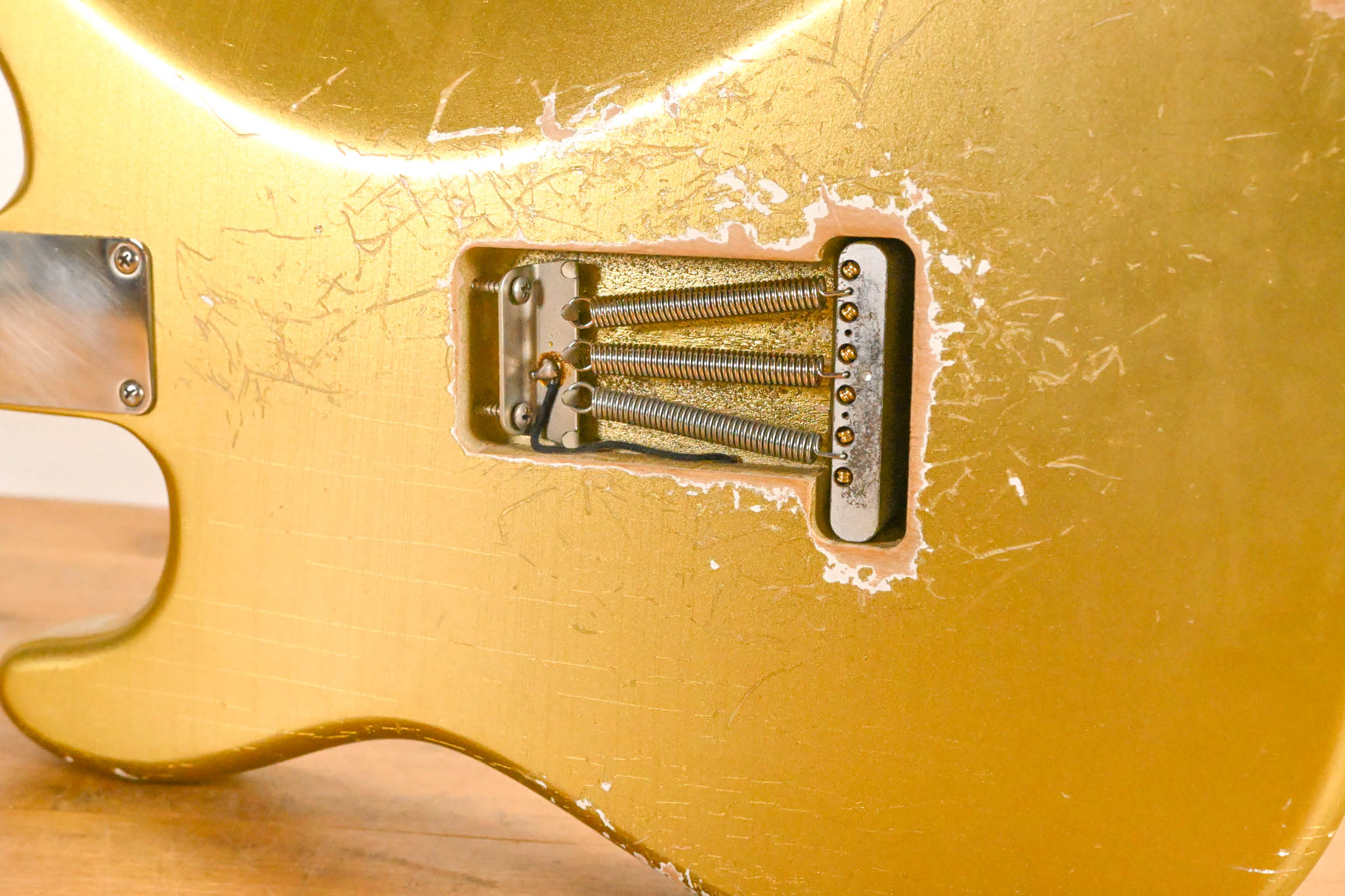 TMG Dover Custom S-Style HSS - Aged Aztec Gold