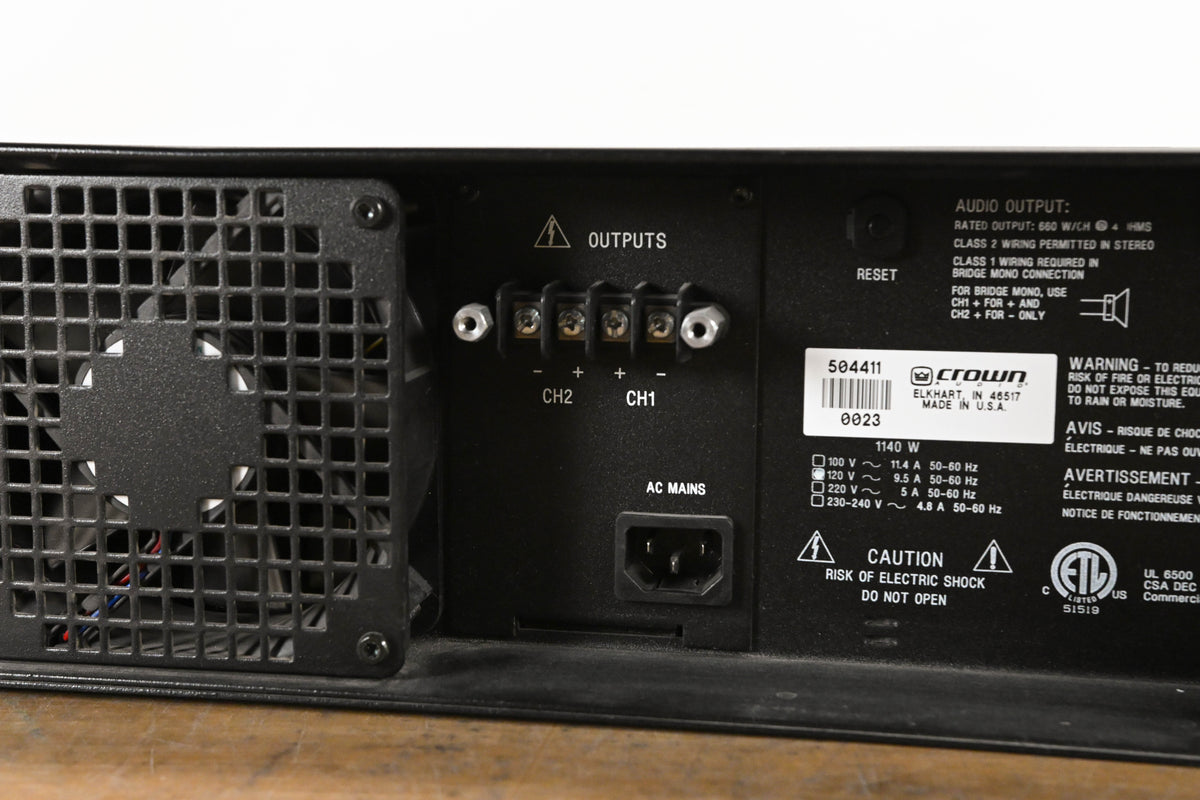 Crown CL2 Contractor Series 2-Channel Power Amplifier