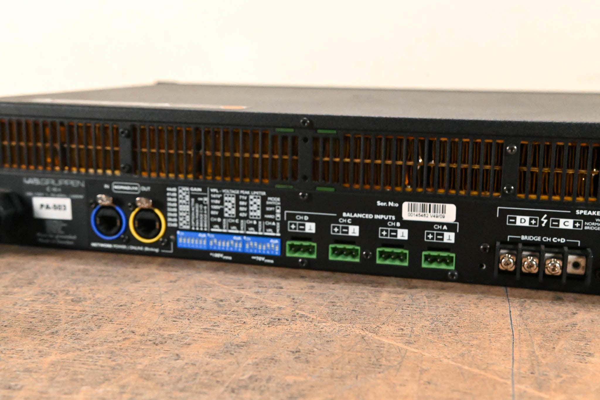 Lab Gruppen C 48:4 4800W 4-Channel Power Amplifier