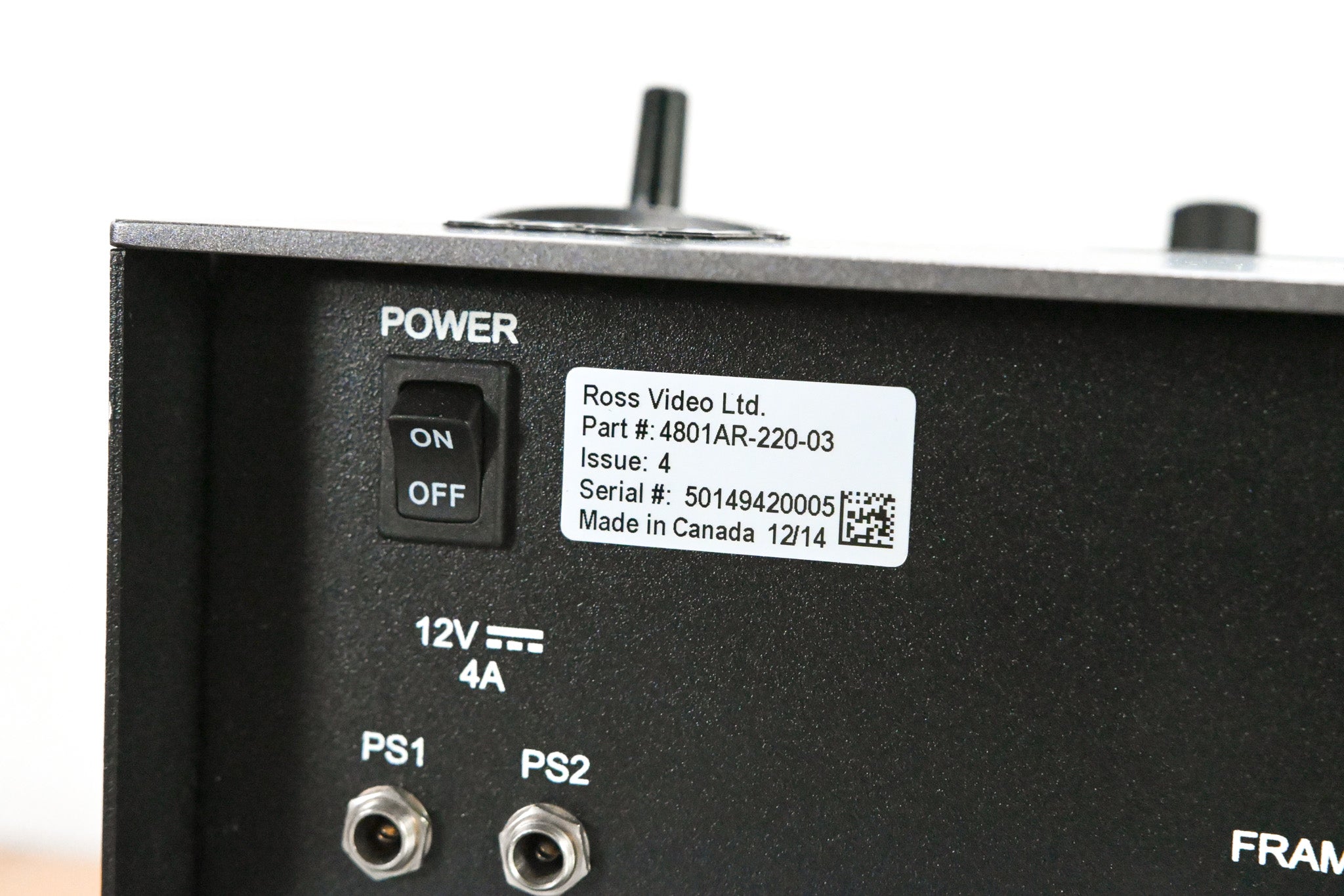 Ross CrossOver 12 12-Input HD Production Switcher (NO POWER SUPPLY)